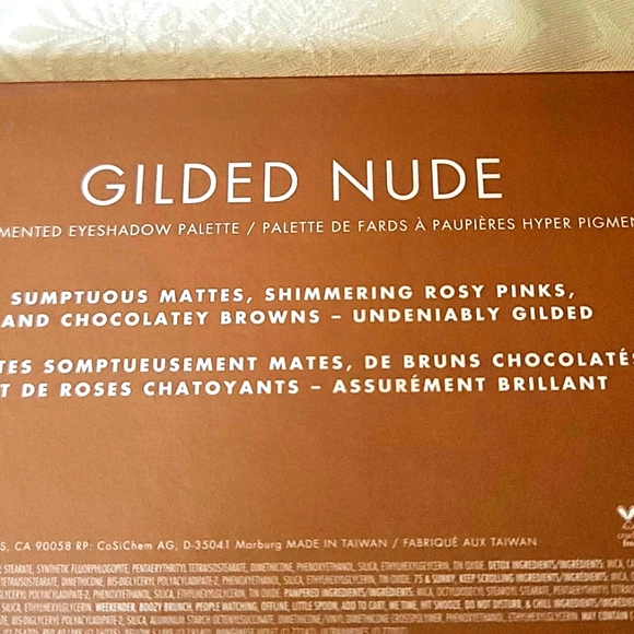 BRAND NEW! Milani Glided Nude Hyper-Pigmented Eyeshadow Palette - Picture 5 of 5